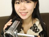 素人娘かなこちゃんの舌・口内自撮り